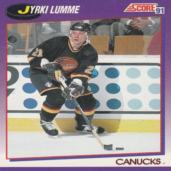 Jyrki Lumme Hockey Card Collection - Picture 7 of 9